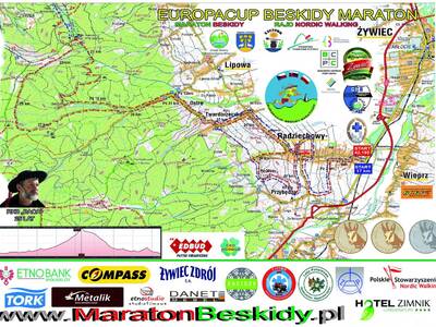 IX Maraton Beskidy - trasa