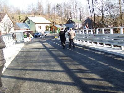 Obraz 23: Most w Juszczynie już przejezdny!