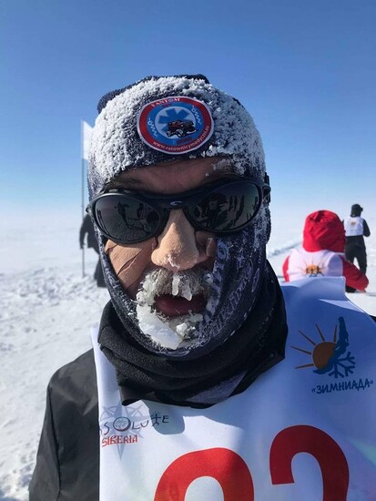 Edward Dudek na XIV Baikal Ice Marathon!