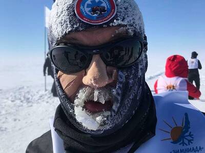 Edward Dudek na XIV Baikal Ice Marathon!