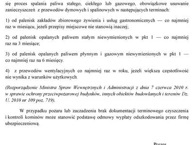 Obraz 3: Komunikat Prezesa Krajowej Izby Kominiarz...