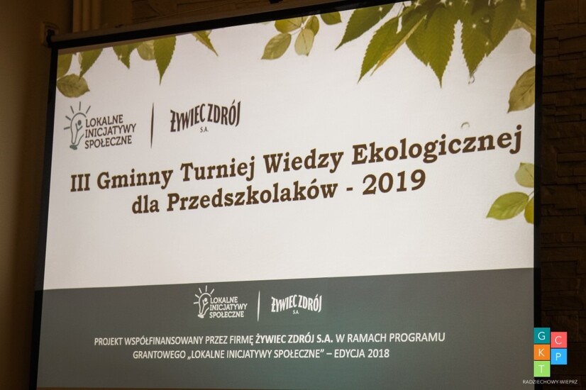 III Gminny Turniej Wiedzy Ekologicznej dla Przedszkolaków...