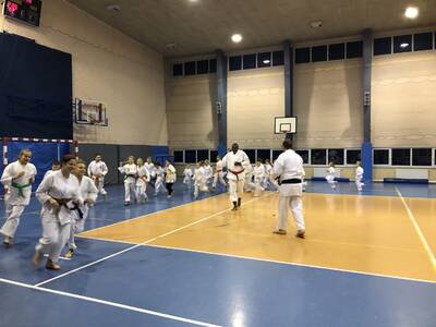 Obraz 2: OŻYWCZA  LEKCJA  AFRYKAŃSKIEGO KARATE W '...