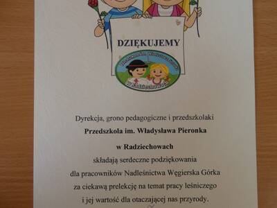 Obraz 20: Nadleśnictwo Węgierska Górka dla przedsz...