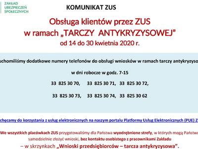 Obraz 3: Informacja ZUS - zasady obsługi klienta