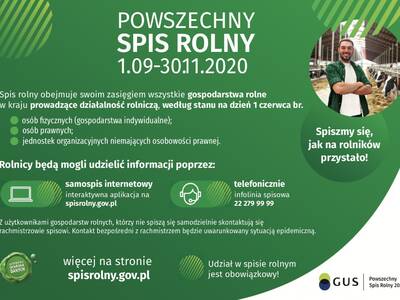 Obraz 2: Powszechny Spis Rolny 2020