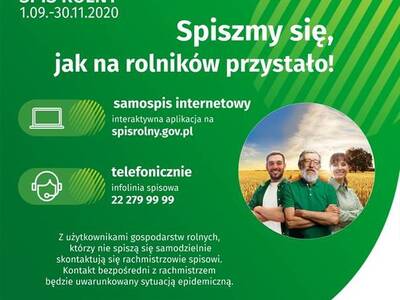 Obraz 2: Powszechny Spis Rolny 2020 - Udział w spi...