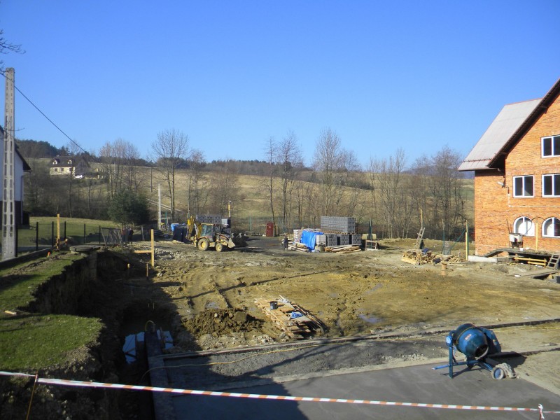 Budowa i wyposażenie przyszkolnej sali gimnastycznej w Brzuśniku wraz ze stołówką