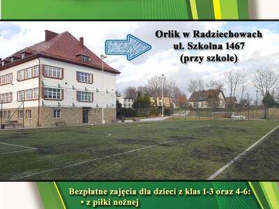 Bezpłatne zajęcia sportowe dla dzieci z klas 1-3 o...