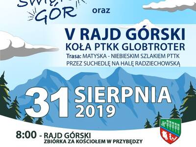 Święto Gór oraz V RAJD GÓRSKI