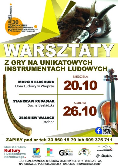 Warsztaty Gry na Unikatowych Instrumentach Muzycznych