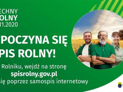 Dzisiaj rozpoczyna się Powszechny Spis Rolny! Spis...