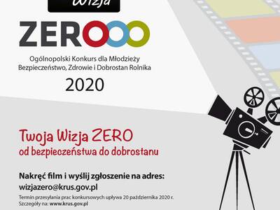 II Edycja Konkursu ''Moja Wizja Zero'' przedłużona...