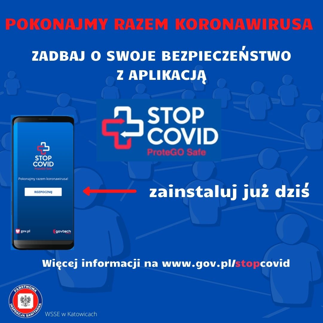 STOP COVID - Aplikacja w pełni bezpieczna, bezpłatna i dobrowolna