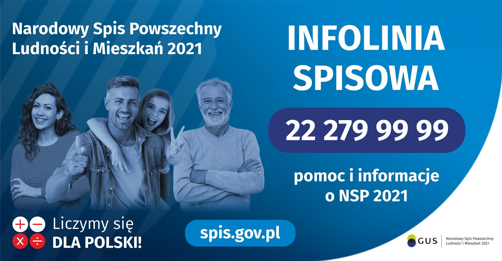 Narodowy Spis Powszechny Ludności i Mieszkań 2021 - infolinia spisowa