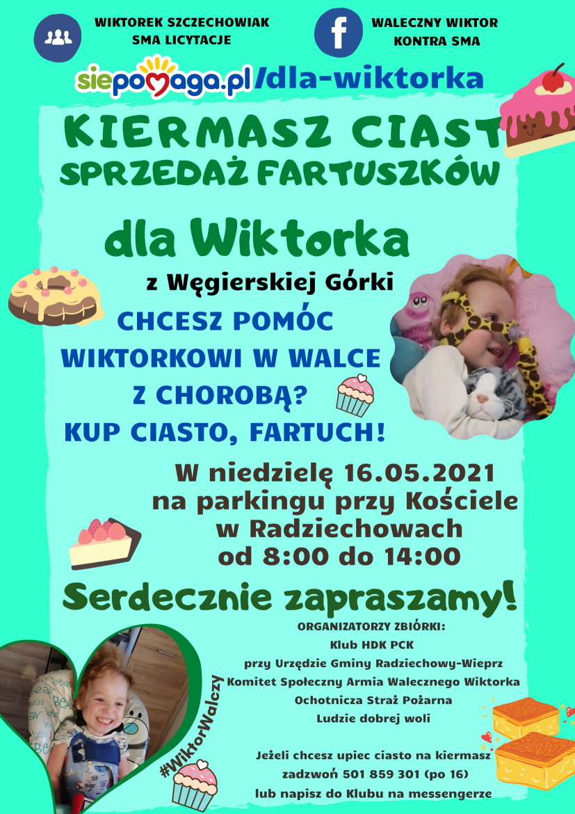 Pomoc dla Wiktorka w walce z chorobą!