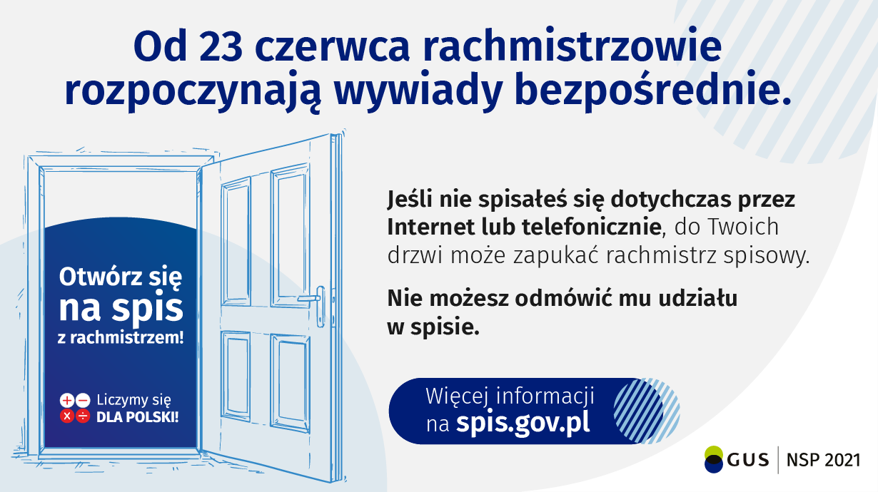 Od 23 czerwca 2021r. rechmistrzowie rozpoczynają wywiady bezpośrednie