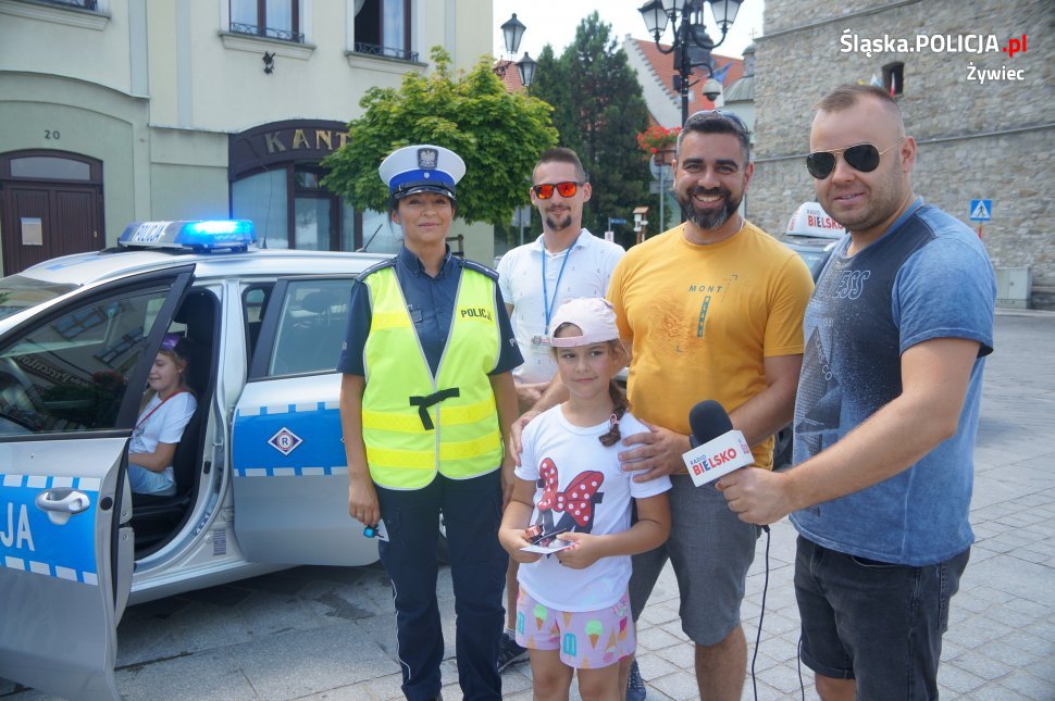 Jednośladem bezpiecznie do celu z żywiecką drogówką i Radiem Bielsko