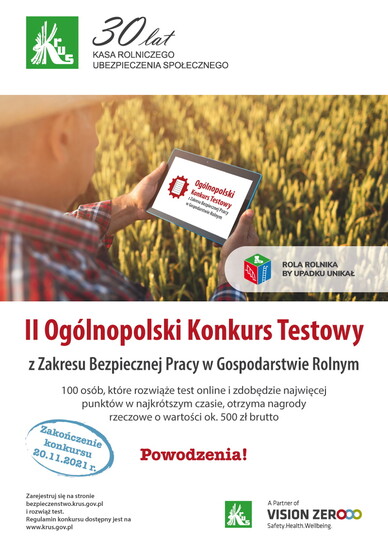 II Ogólnopolski Konkurs Testowy z Zakresu Bezpiecznej...