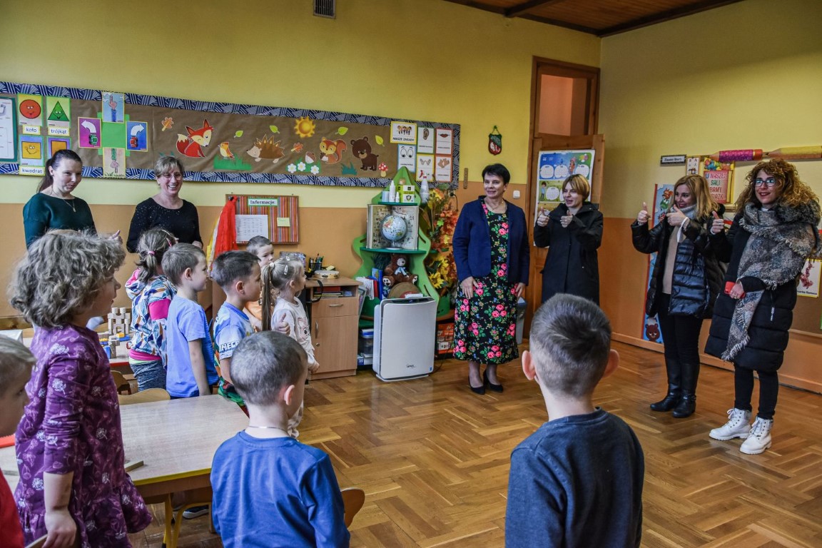 Hiszpańscy goście w radziechowskim przedszkolu