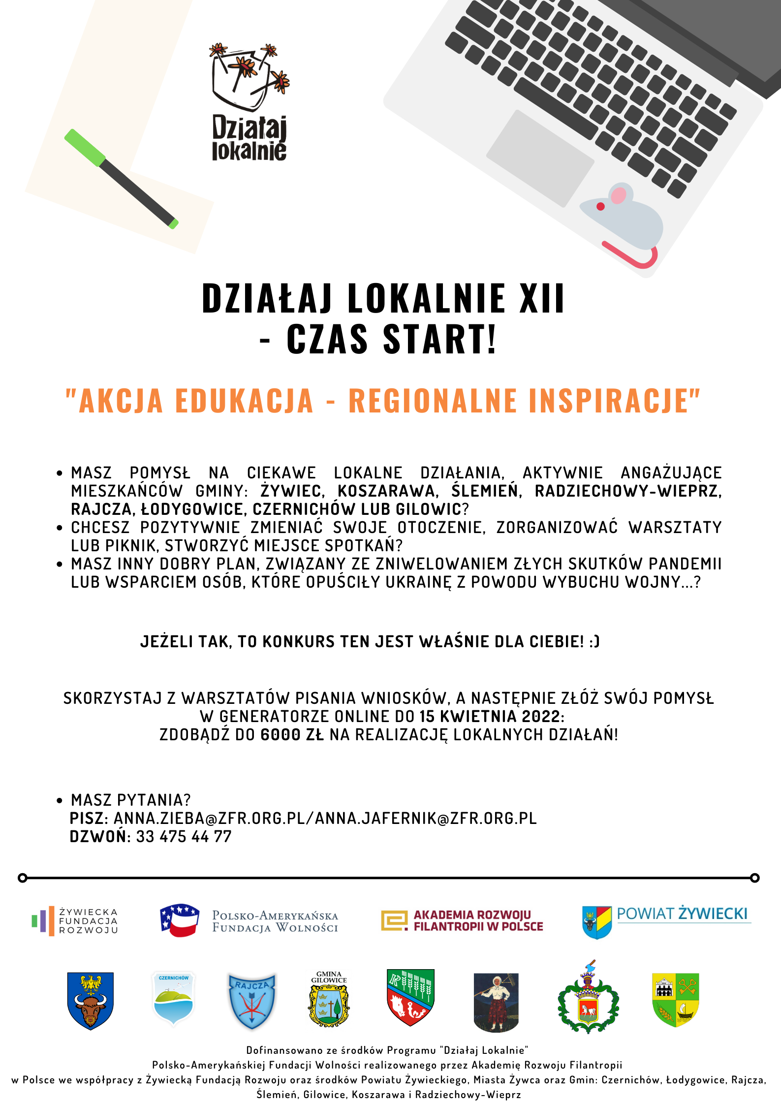 DZIAŁAJ LOKALNIE XII - CZAS START!