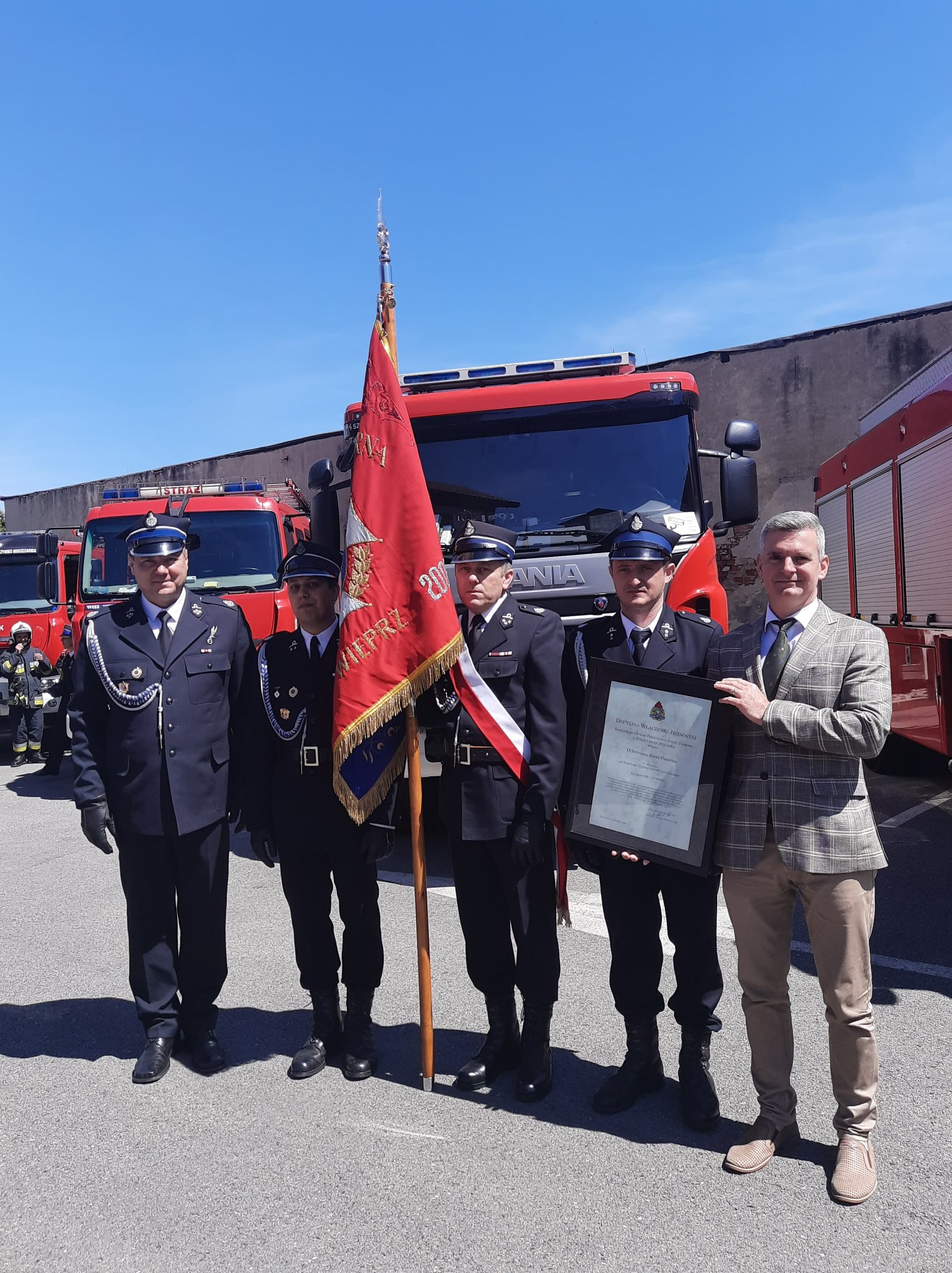 Ochotnicza Straż Pożarna w Wieprzu została włączona do Krajowego Systemu Ratowniczo-Gaśniczego!