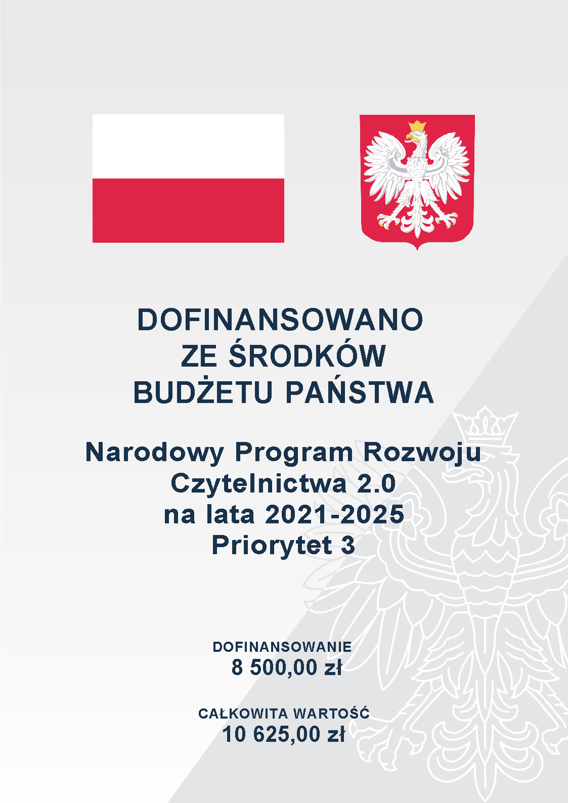 Narodowy Program Rozwoju Czytelnictwa 2.0 - dofinansowanie dla Gminy Radziechowy-Wieprz