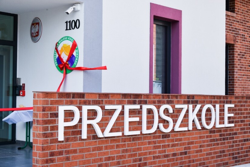 Inwestycja zakończona - budynek przedszkola w Wieprzu...