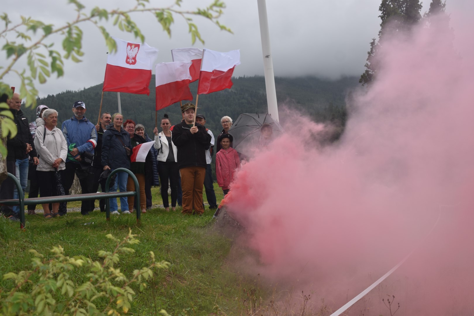 1 sierpnia 2023 r. - 79 rocznica Powstania Warszawskiego pod Jubileuszowym Krzyżem w Radziechowach na...