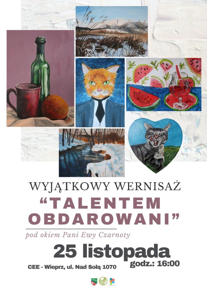 Wyjątkowy wernisaż: &quot;Talentem Obdarowani&quot;