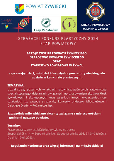 Ogólnopolski Strażacki Konkurs Plastyczny 2024 - etap...