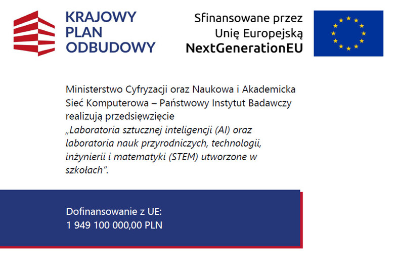 Laboratoria sztucznej inteligencji (AI) oraz laboratoria...