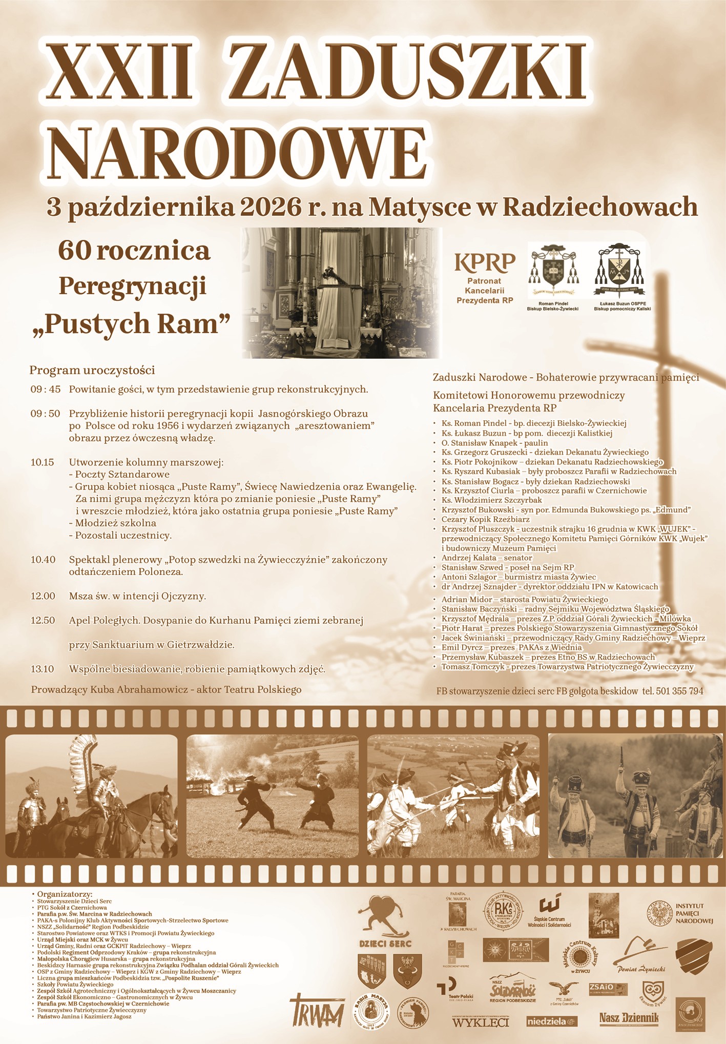 XXII ZADUSZKI NARODOWE - 3 października 2026 r. - Matyska w Radziechowach