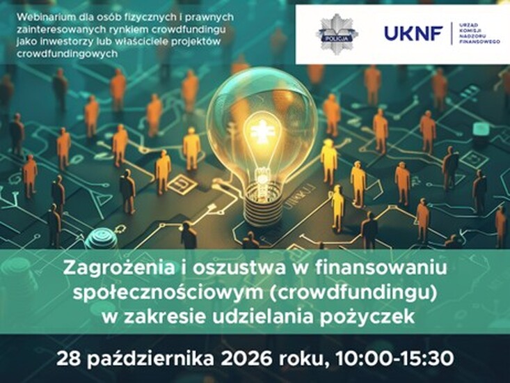 Zaproszenie na webinarium: „Zagrożenia i oszustwa w...