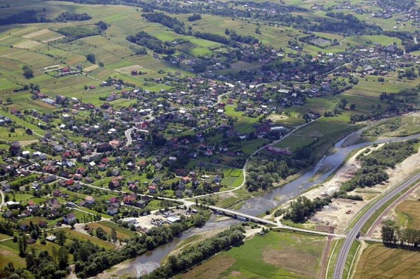 Zdjęcia lotnicze Gminy Radziechowy-Wieprz