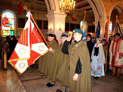 Obraz 40: Tradycyjny Opłatek Związku Podhalan w Ra...