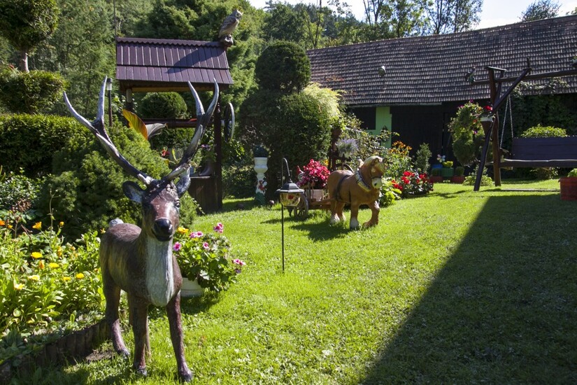 Najpiękniejszy ogród  w gminie Radziechowy-Wieprz