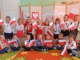 Uroczyste obchody 100. rocznicy odzyskania niepodległości przez Polskę w Publicznym Przedszkolu w Wieprzu