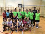 Siatkarki UKS Metalik Radziechowy na obozie sportowym